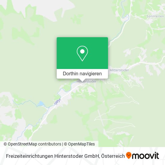 Freizeiteinrichtungen Hinterstoder GmbH Karte