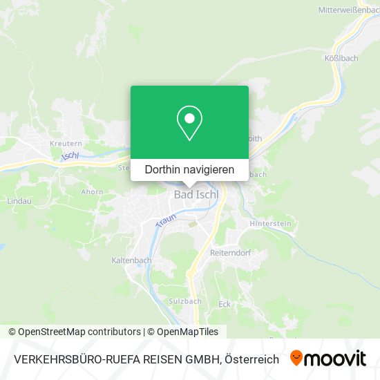 VERKEHRSBÜRO-RUEFA REISEN GMBH Karte