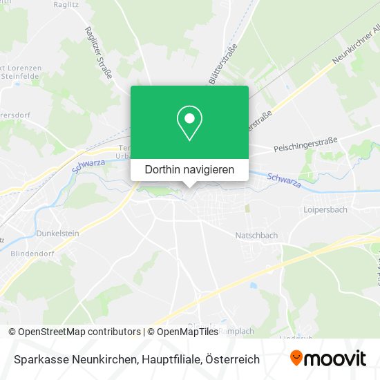 Sparkasse Neunkirchen, Hauptfiliale Karte