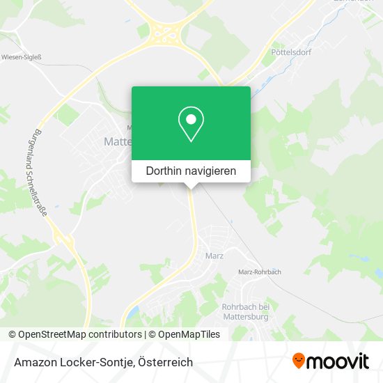 Amazon Locker-Sontje Karte