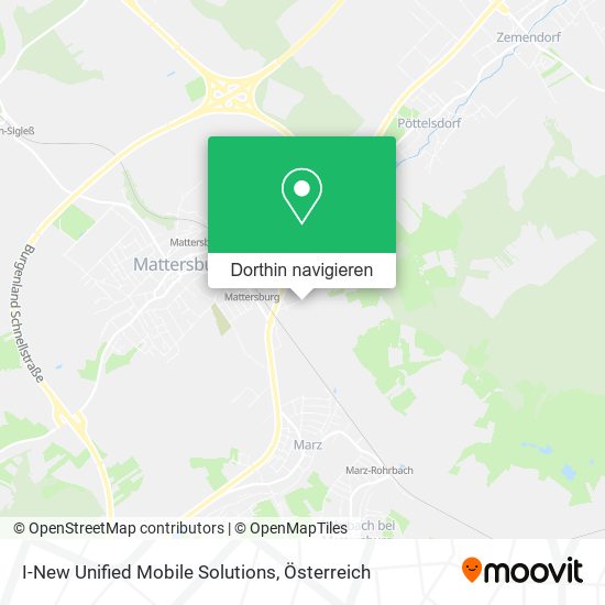 I-New Unified Mobile Solutions Karte