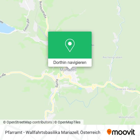 Pfarramt - Wallfahrtsbasilika Mariazell Karte