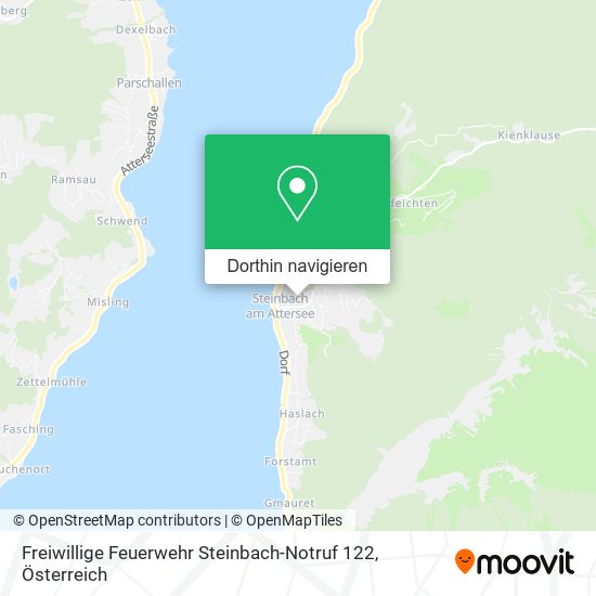 Freiwillige Feuerwehr Steinbach-Notruf 122 Karte
