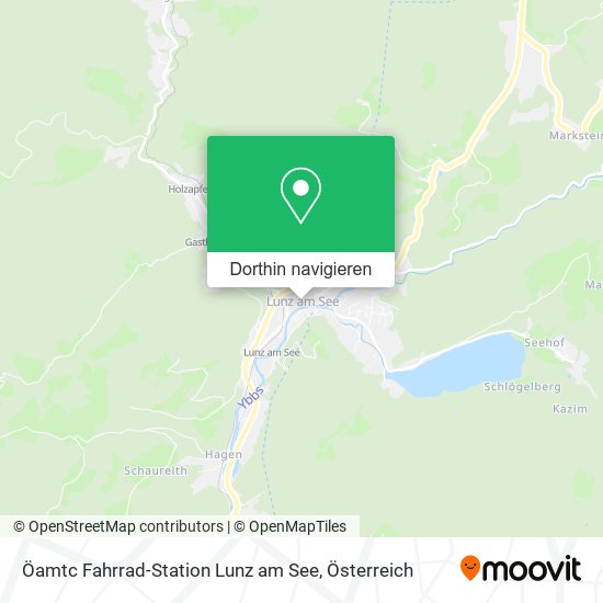 Öamtc Fahrrad-Station Lunz am See Karte