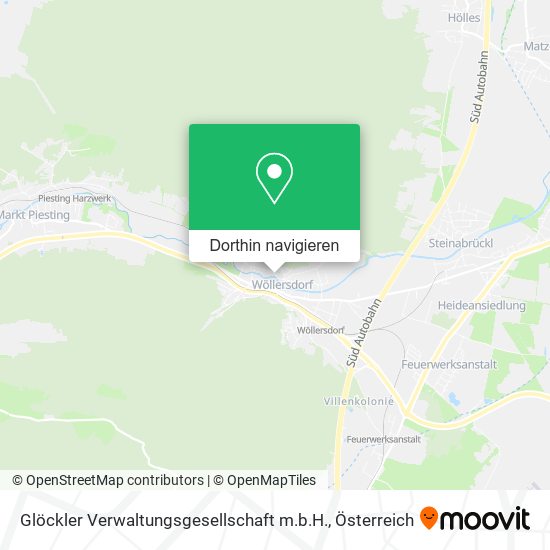 Glöckler Verwaltungsgesellschaft m.b.H. Karte