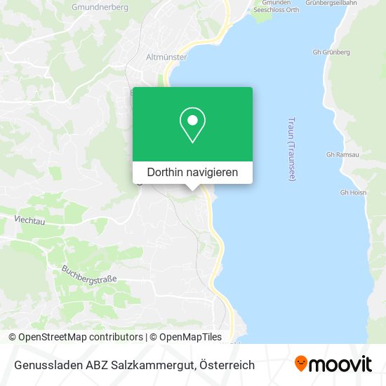 Genussladen ABZ Salzkammergut Karte