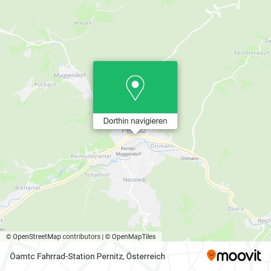 Öamtc Fahrrad-Station Pernitz Karte