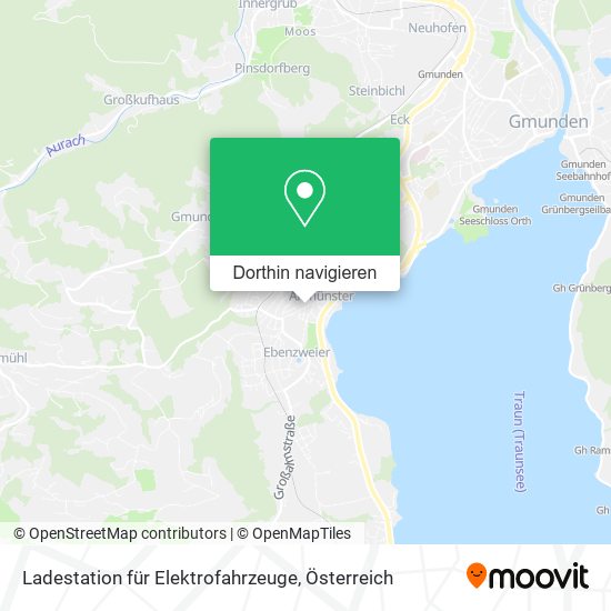 Ladestation für Elektrofahrzeuge Karte