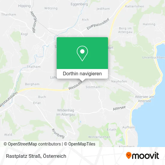 Rastplatz Straß Karte