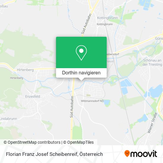 Florian Franz Josef Scheibenreif Karte