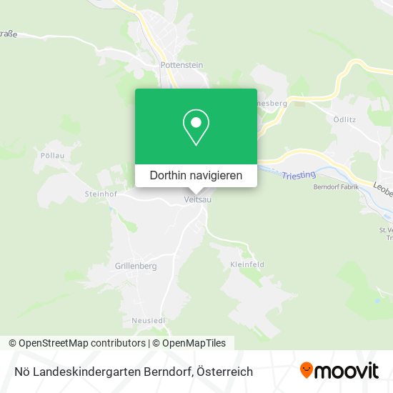 Nö Landeskindergarten Berndorf Karte