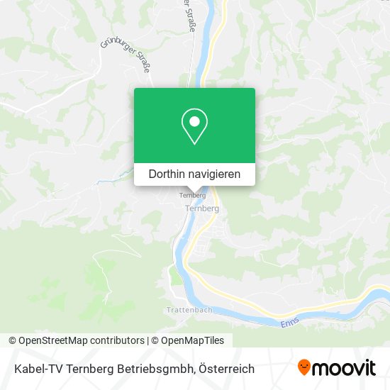 Kabel-TV Ternberg Betriebsgmbh Karte