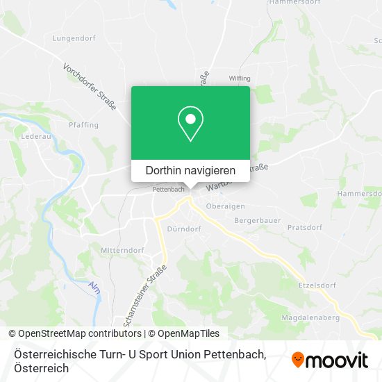 Österreichische Turn- U Sport Union Pettenbach Karte