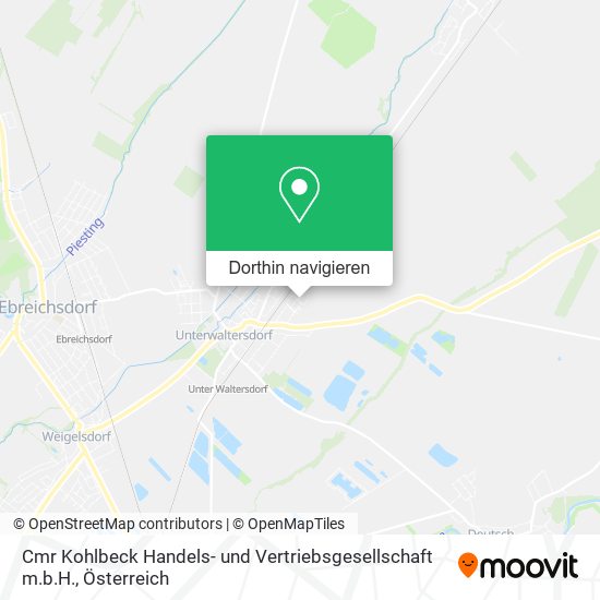 Cmr Kohlbeck Handels- und Vertriebsgesellschaft m.b.H. Karte