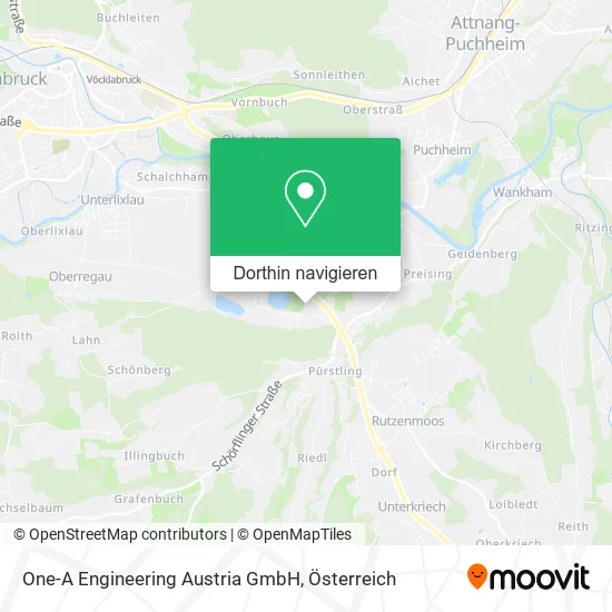 One-A Engineering Austria GmbH Karte