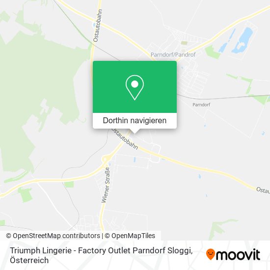 Triumph Lingerie - Factory Outlet Parndorf Sloggi Karte
