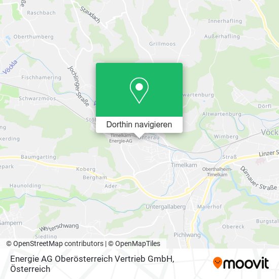 Energie AG Oberösterreich Vertrieb GmbH Karte