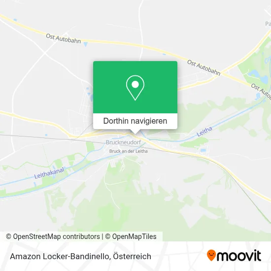 Amazon Locker-Bandinello Karte