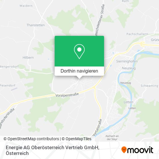 Energie AG Oberösterreich Vertrieb GmbH Karte