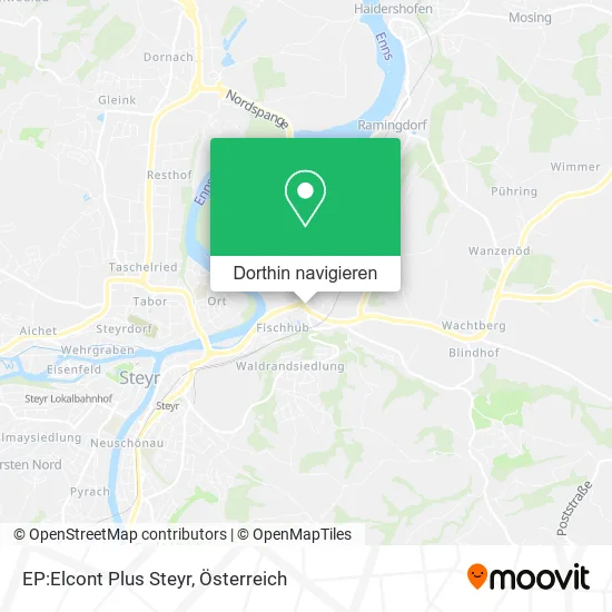 EP:Elcont Plus Steyr Karte