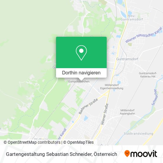 Gartengestaltung Sebastian Schneider Karte