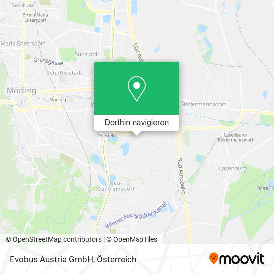 Evobus Austria GmbH Karte