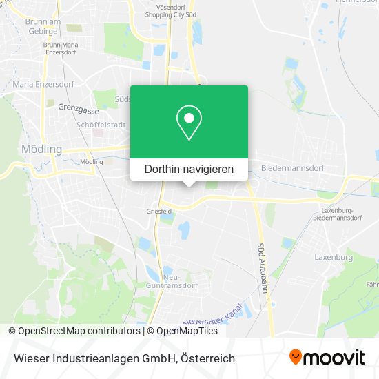 Wieser Industrieanlagen GmbH Karte