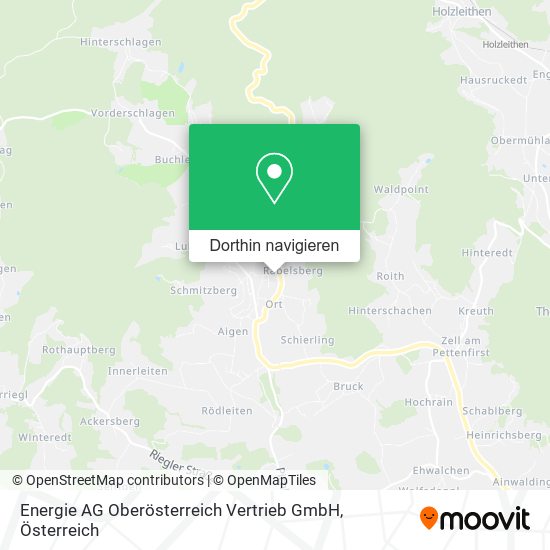 Energie AG Oberösterreich Vertrieb GmbH Karte