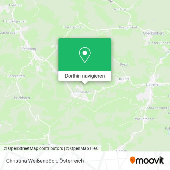 Christina Weißenböck Karte