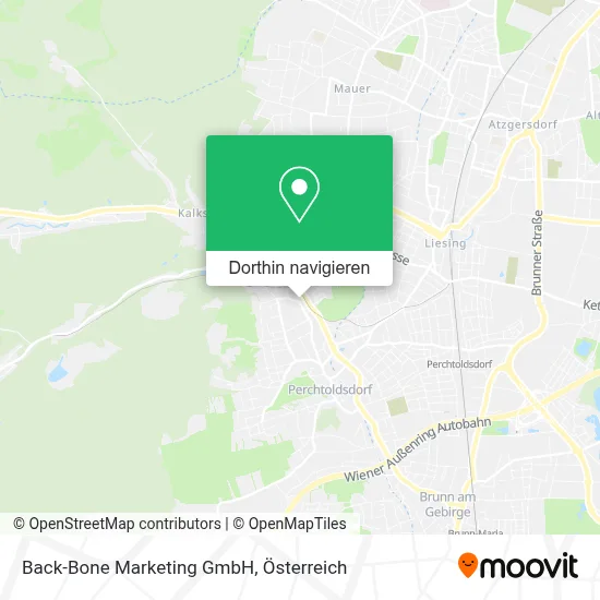 Back-Bone Marketing GmbH Karte