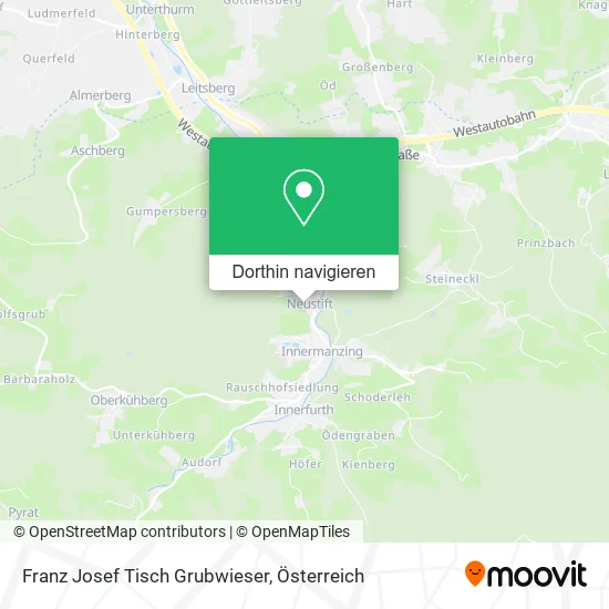 Franz Josef Tisch Grubwieser Karte