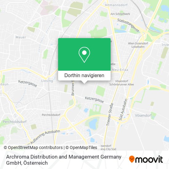 Archroma Distribution and Management Germany GmbH Karte