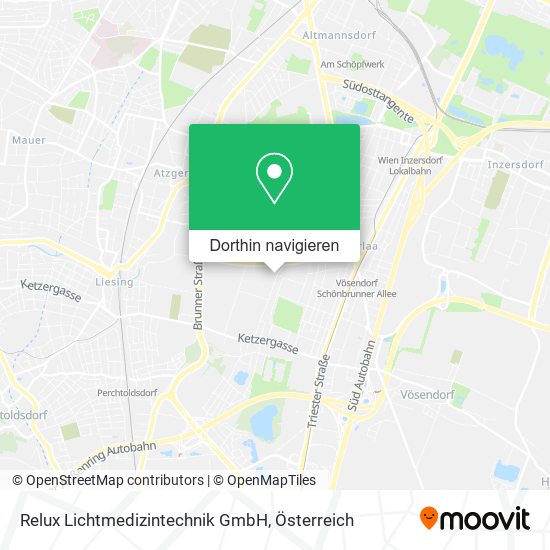 Relux Lichtmedizintechnik GmbH Karte