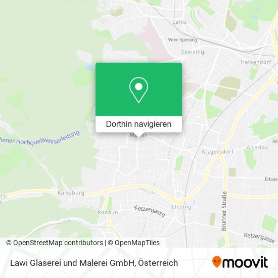Lawi Glaserei und Malerei GmbH Karte