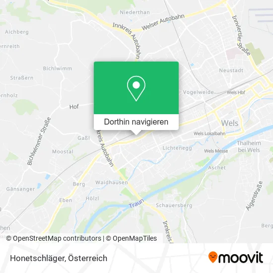 Honetschläger Karte