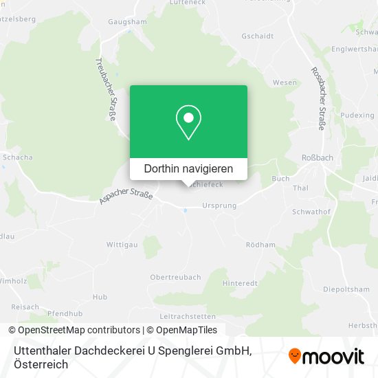 Uttenthaler Dachdeckerei U Spenglerei GmbH Karte