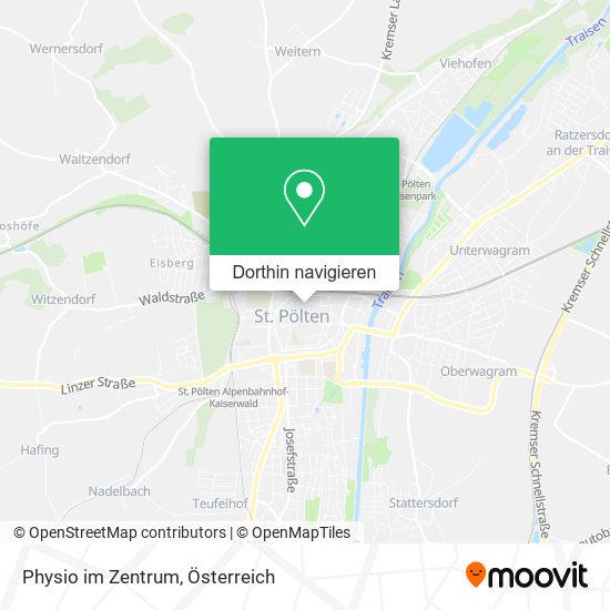 Physio im Zentrum Karte