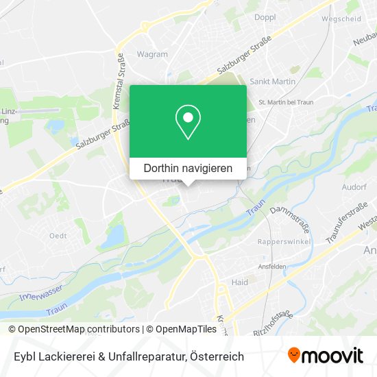 Eybl Lackiererei & Unfallreparatur Karte