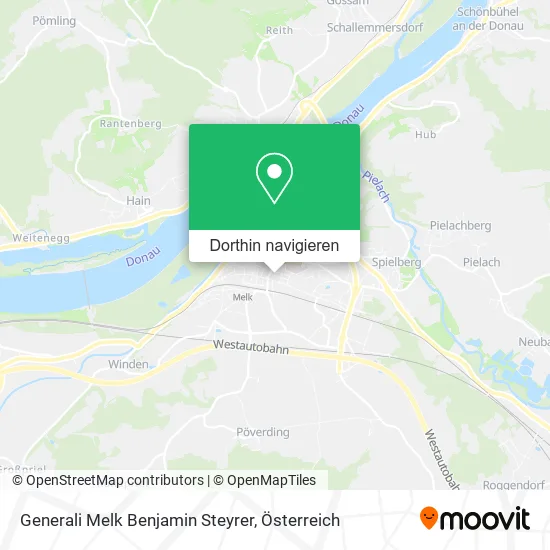 Generali Melk Benjamin Steyrer Karte