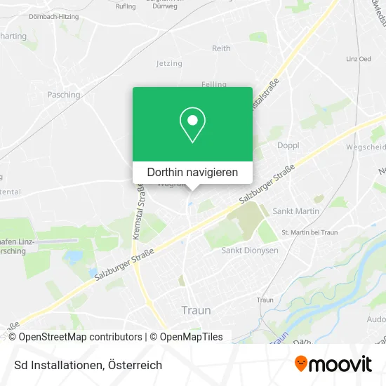 Sd Installationen Karte