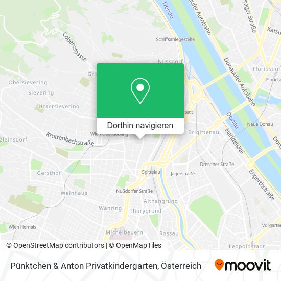 Pünktchen & Anton Privatkindergarten Karte