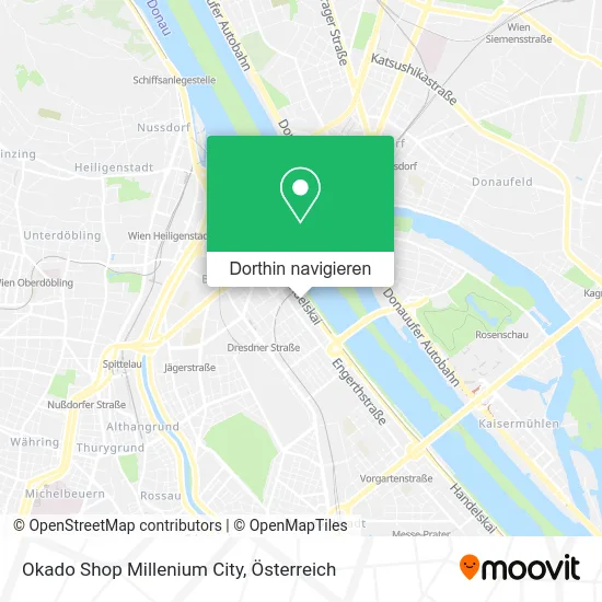 Okado Shop Millenium City Karte