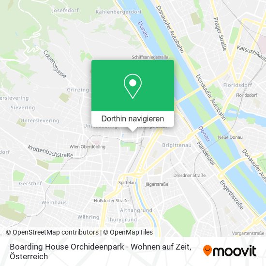 Boarding House Orchideenpark - Wohnen auf Zeit Karte