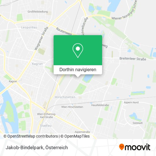 Jakob-Bindelpark Karte