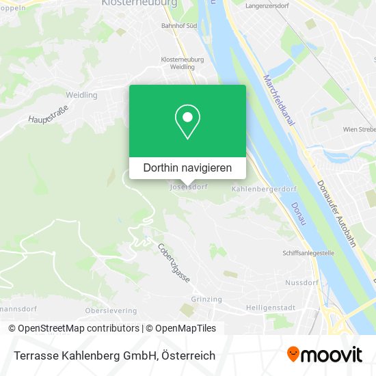 Terrasse Kahlenberg GmbH Karte