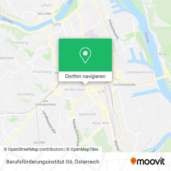 Berufsförderungsinstitut Oö Karte