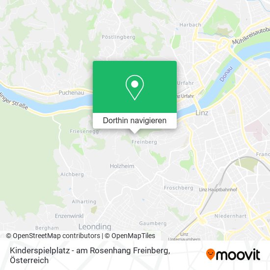 Kinderspielplatz - am Rosenhang Freinberg Karte