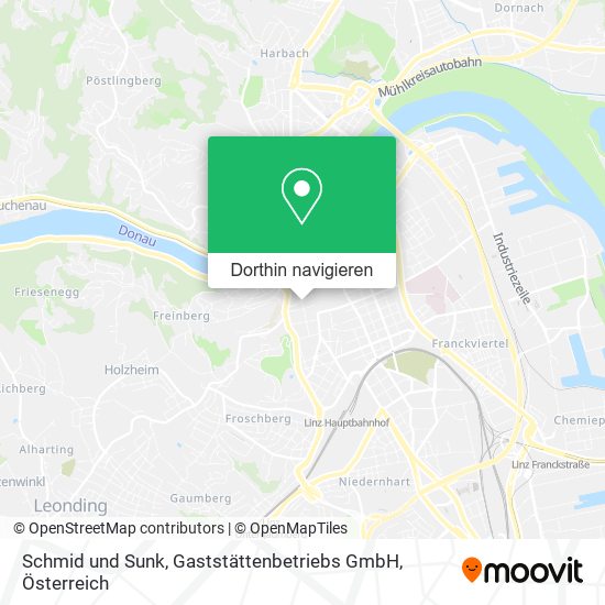 Schmid und Sunk, Gaststättenbetriebs GmbH Karte