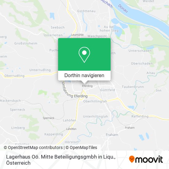 Lagerhaus Oö. Mitte Beteiligungsgmbh in Liqu. Karte