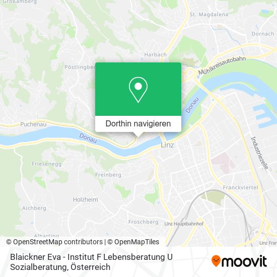 Blaickner Eva - Institut F Lebensberatung U Sozialberatung Karte